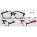 New Fashion Rubber Finish Rubber Temple Lunettes pour enfants Eyewearframe Optical Frame (WRP411387)